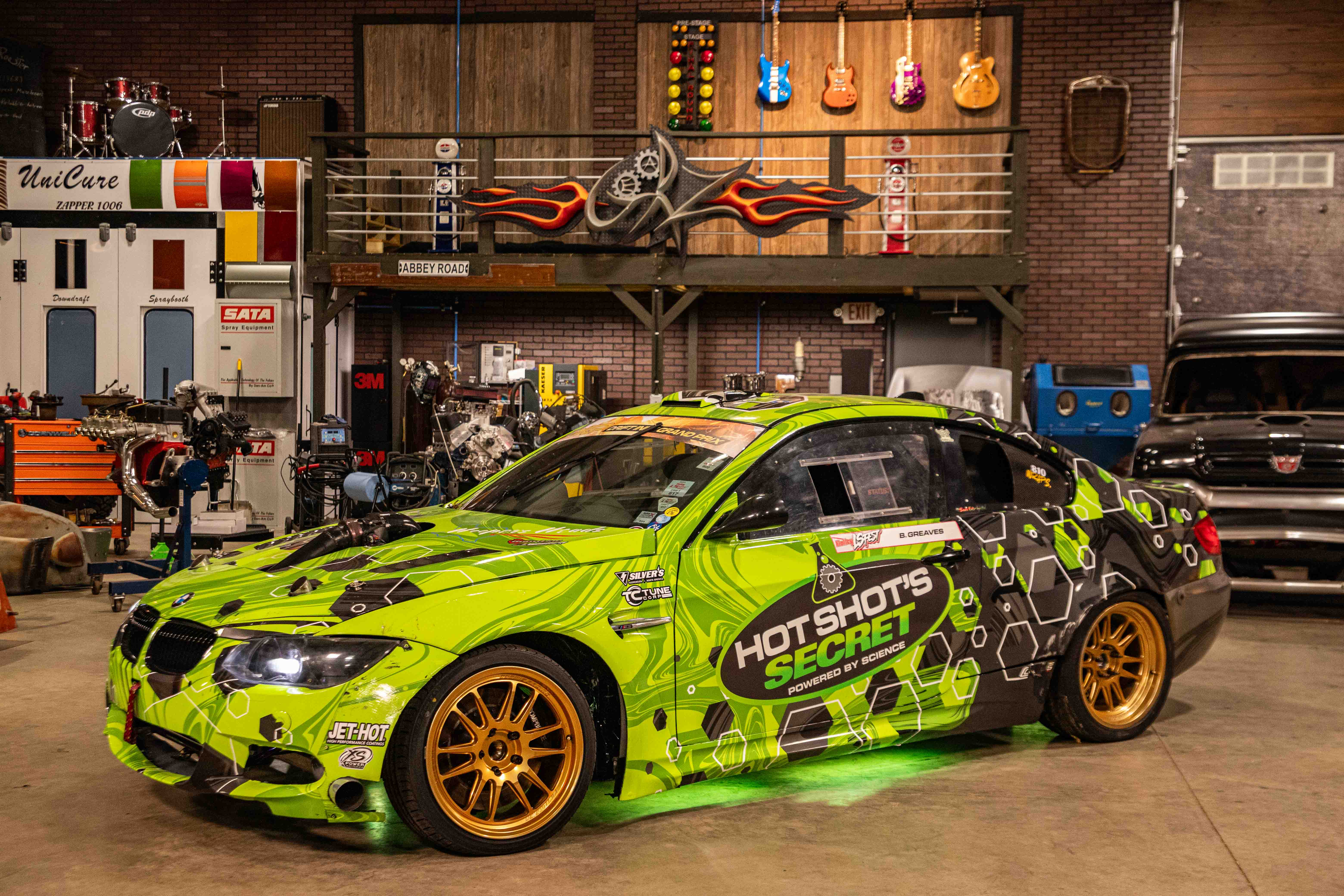 Brendon Greaves' car