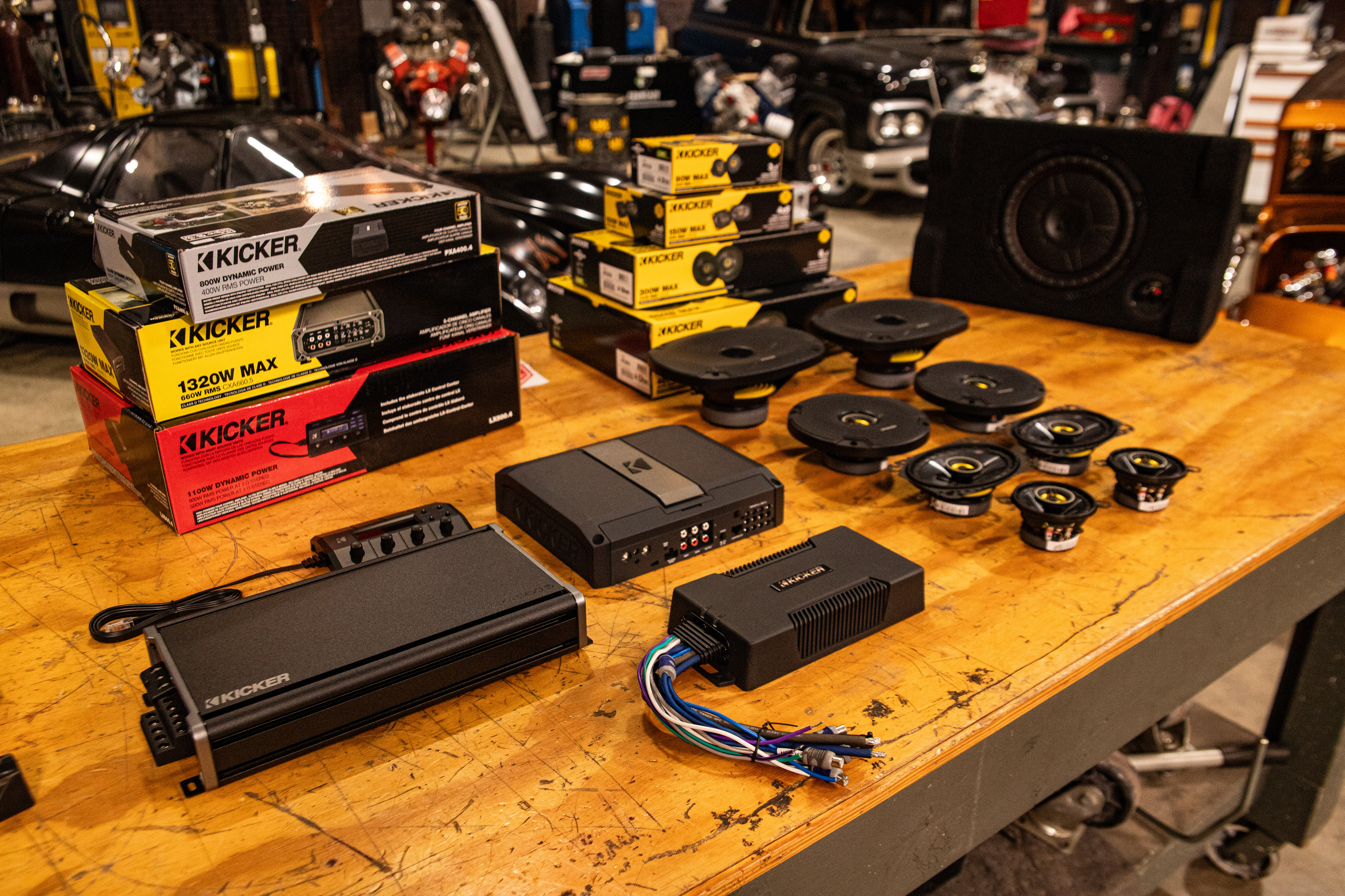 Kicker Audio parts