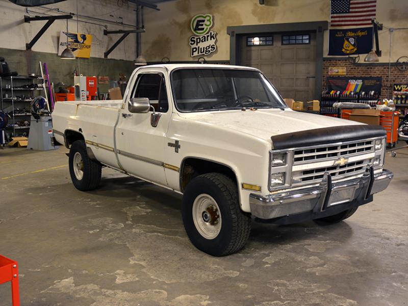 This 1984 Chevy K10 Square Body 'Fall Guy' Replica Just Sold For