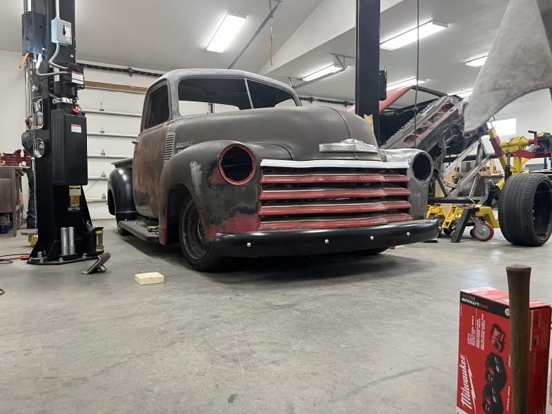Truck in progress