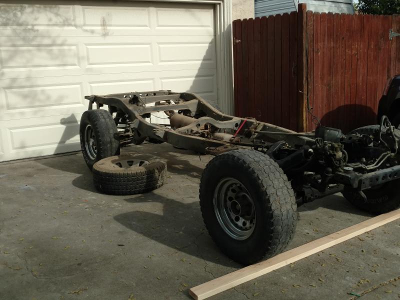 4Runner rolling chassis