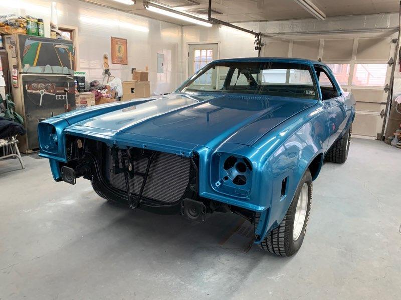 Chevelle with fresh paint