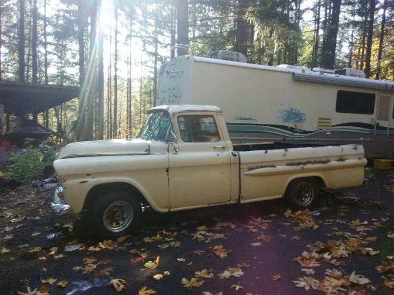 Truck before