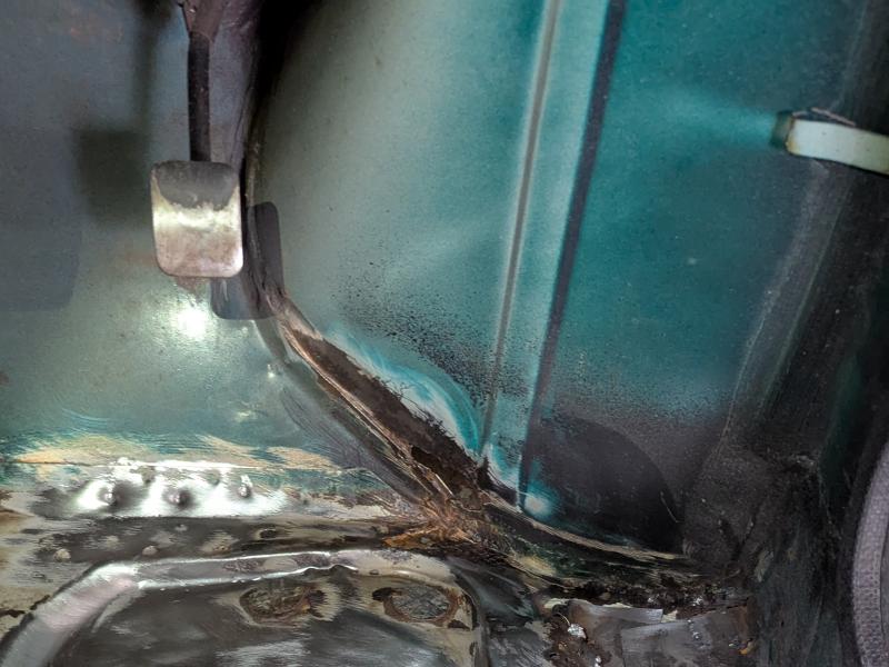 Floor pan repair