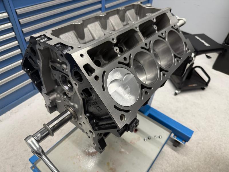 6.0L being rebuilt